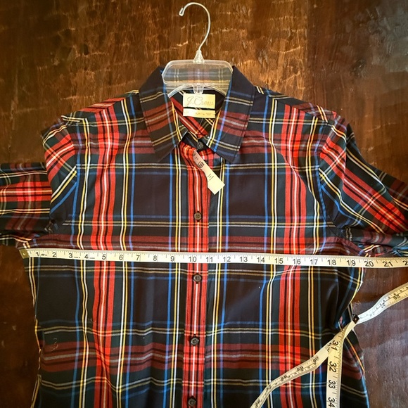 ✨NWT J. Crew Slim Fit Plaid Shirt 10 - Picture 7 of 8